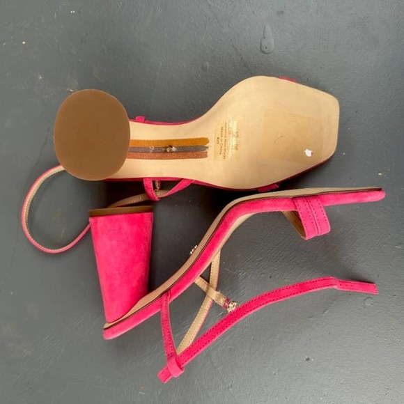 Sam Edelman | Shoes | 75 Sam Edelman Pink Kia Block Heels | Poshmark